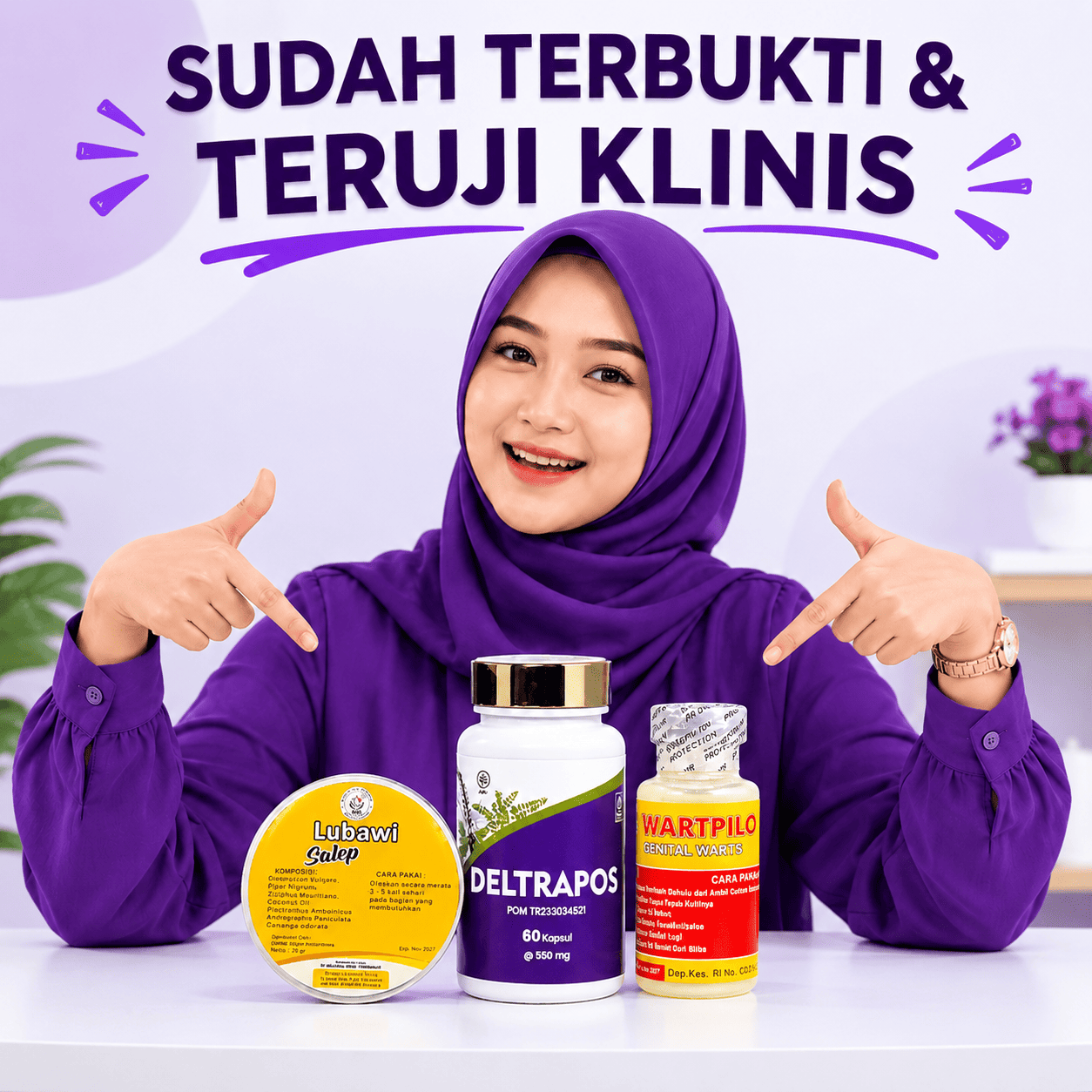 Kombinasi Deltrapos Wartpilo Salep Lubawi
